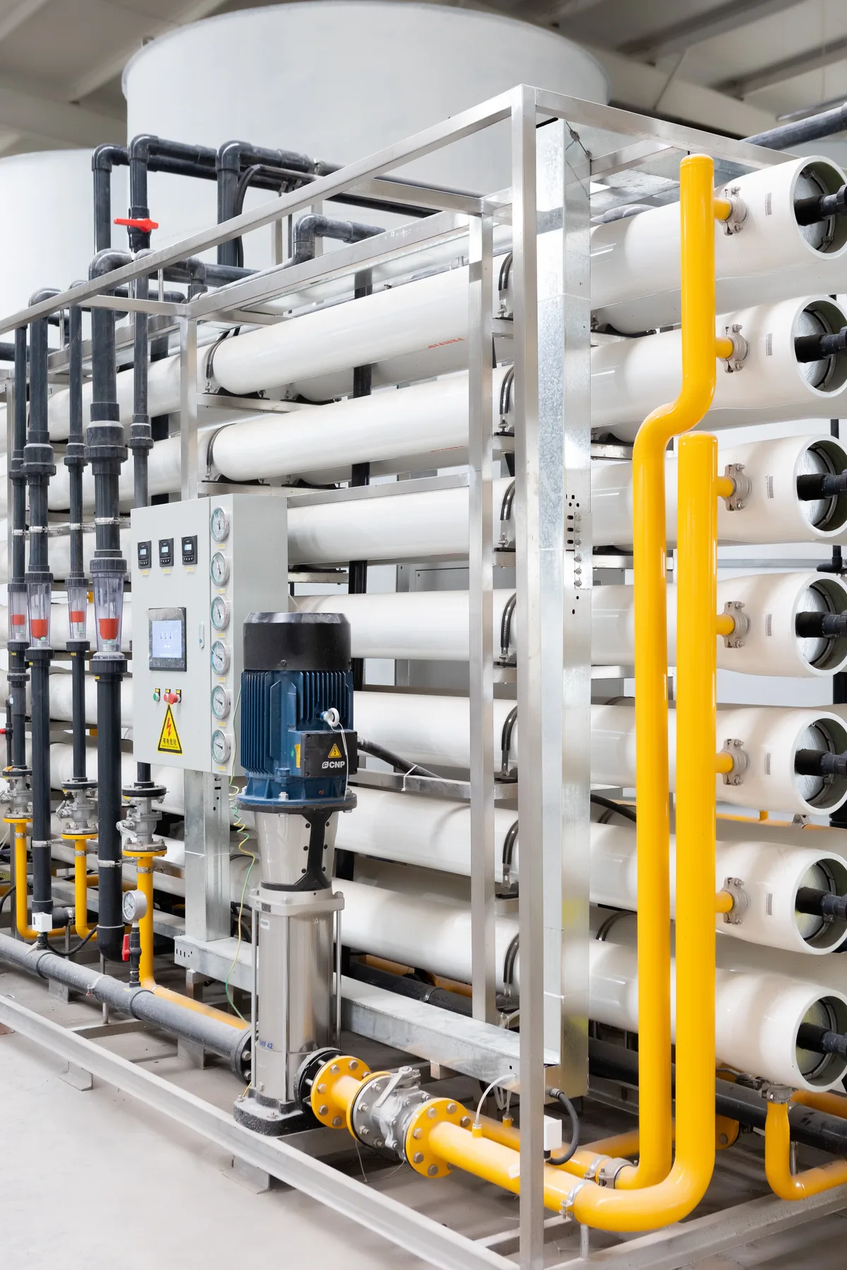 Continuous carbonization process line